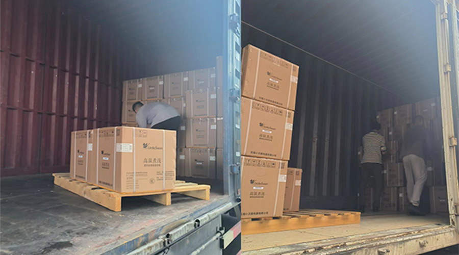 拼速度、高效率地完成國內(nèi)某知名品牌迷你洗衣機(jī)發(fā)貨