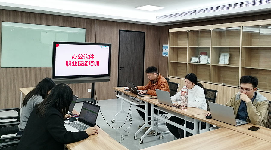 提技能  促工作！金環(huán)電器銷售部開展辦公軟件技能培訓(xùn)
