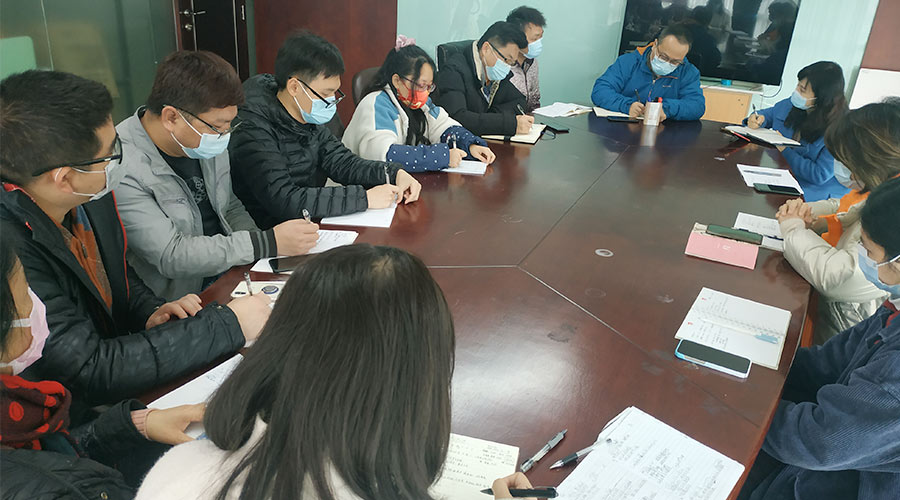 開工大吉！金環(huán)電器組織銷售部門召開動員大會