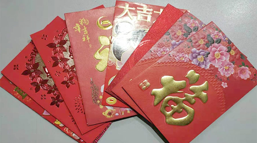 開工好彩頭！金環(huán)電器銷售部為員工派發(fā)開工紅包！